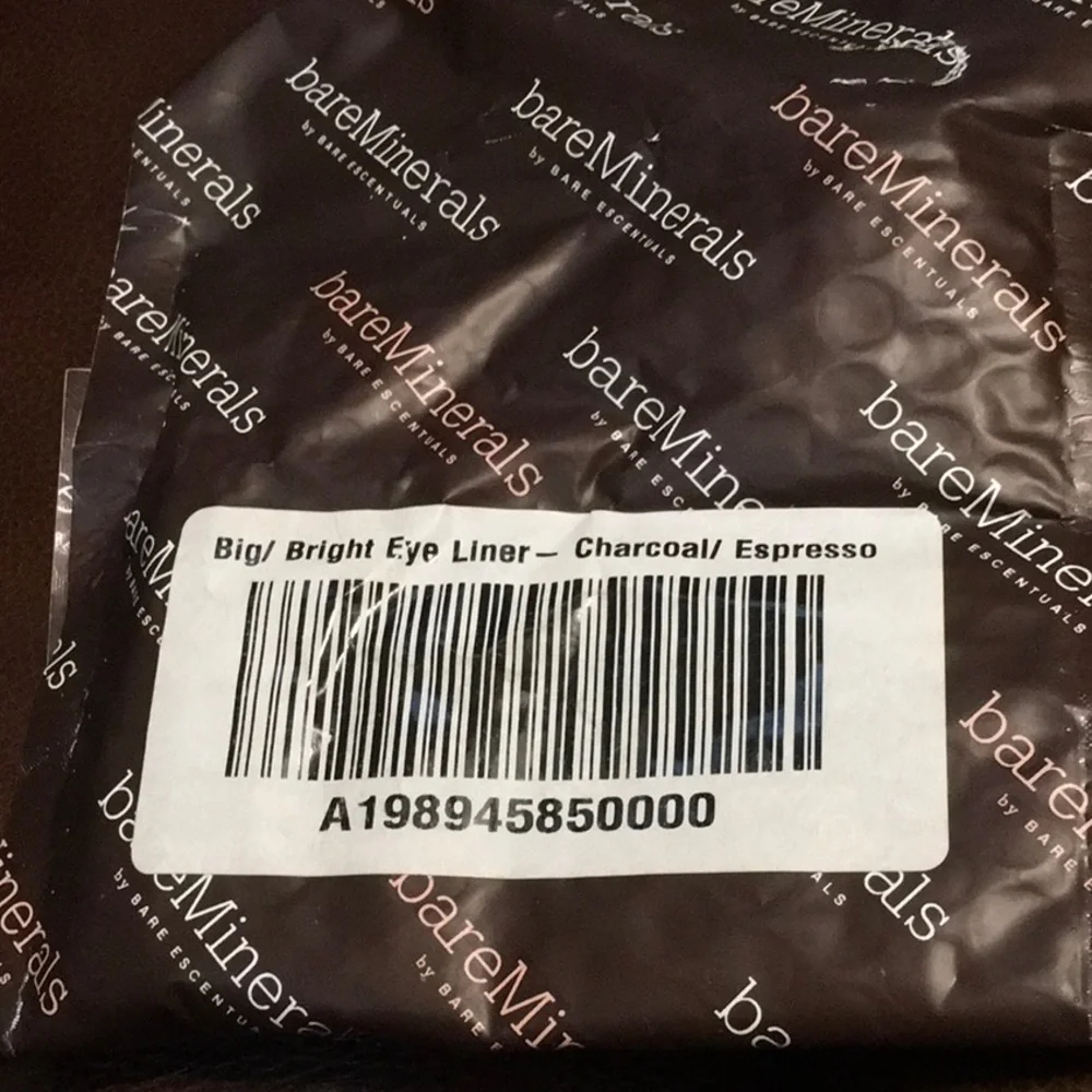 NWT,BARE MINERALS CHARCOAL GRAY&EXPRESSO BROWN EYELINER PENCILS RETAILS $50 each